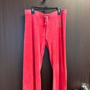 Juicy Couture Socialite Hot Pink Track Pants Size Small